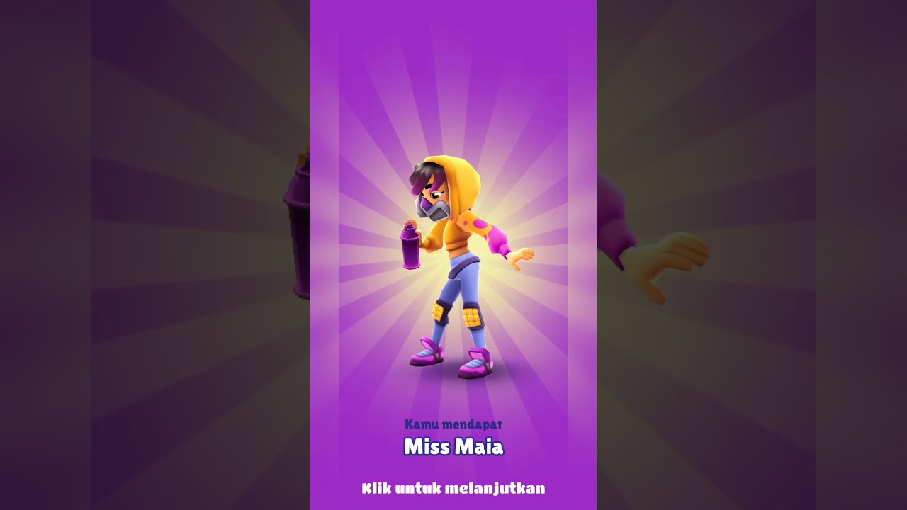 Subway Surfers Unlock Character Miss Maia - YouTube