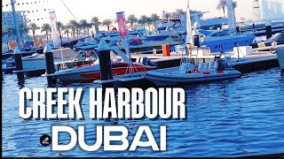 Exploring Dubai Creek Harbour: Breathtaking Views and Stunning skyline 🏙