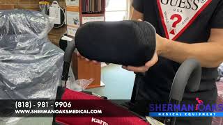 Karman VIP 2 Tilt \u0026 Recline Wheelchair In Depth Demonstration - Sherman Oaks Medical Supplies