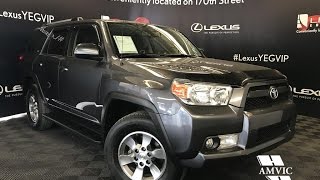 Used Gray 2013 Toyota 4Runner SR5 Walkaround Review Spruce Grove Alberta