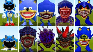 EVOLUTION OF ALL NEW SONIC SMILING CRITTERS POPPY PLAYTIME CHAPTER 3 In Garry's Mod