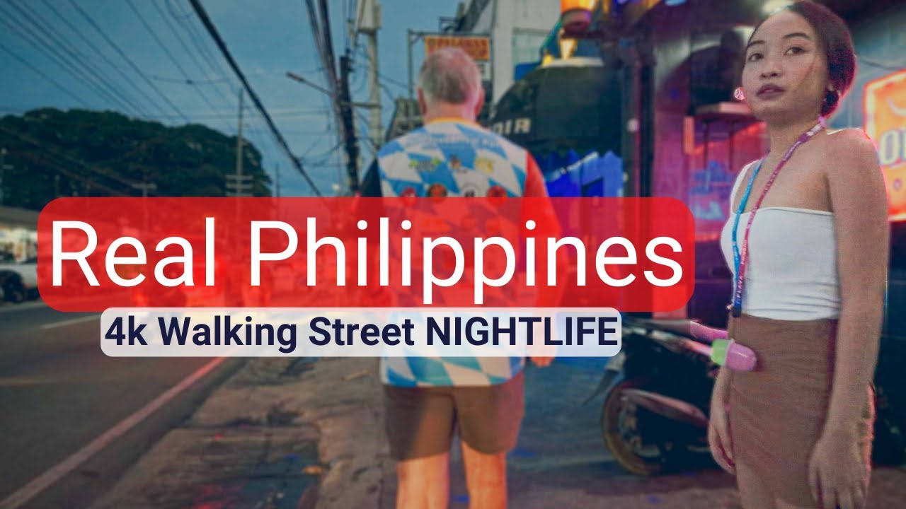 Real NIGHTLIFE Scenes In Angeles City Philippines | 4k Walking Street ...