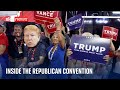 What's the mood inside the Republican National Convention? | The World with Yalda Hakim