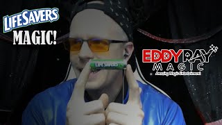 World's Smallest Illusion? EDDY RAY MAGIC - Lifesavers Mints Magic Trick!