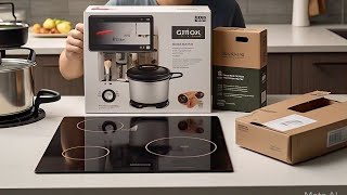 induction ka unboxing 🚀 without fire food making 🤯