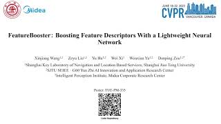 [CVPR 2023] FeatureBooster: Boosting Feature Descriptors With a Lightweight Neural Network