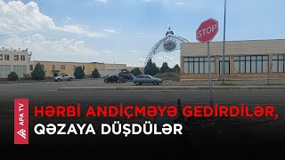 Goranboyda qəza: 4 nəfər xəsarət aldı - APA TV