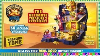 Treasure X Kings Gold Treasure Tomb Commercial Retro Toys and Cartoons