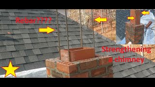 Ep#349 Rebar in a chimney? Strengthening a tall freestanding chimney