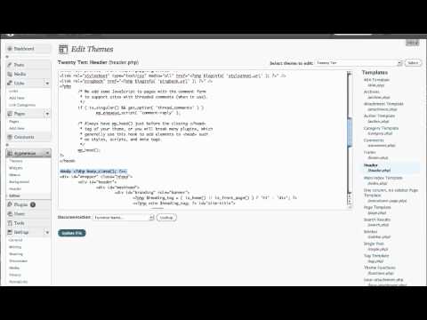 How to set different background images for different pages in Wordpress.mov How to set different background images for different pages in Wordpress.mov