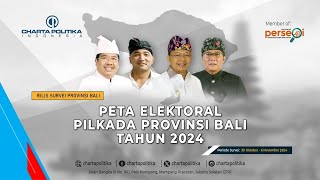 RILIS SURVEI PILKADA PROVINSI BALI 2024