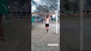 Brother 🪖Excellent pull up Manipur IRB/MR 11th APBN B-coy#musclebuilding #please do subscribe 🫂🚓