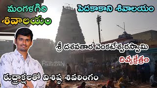 మంగళగిరి శివాలయం| Mangalagiri Sivalayam|Pedakakani temple |Lord Venkateswaraswamy |Praveen Traveller