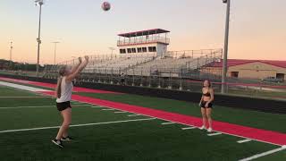 5-30-20 Volleyball Peppering Fun