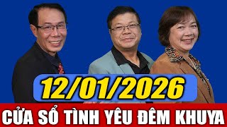 Nghe Cửa Sổ Tình Yêu VOV Đêm Khuya Ngày 11/01/2026 | Đinh Đoàn Giải Mã Mâu Thuẫn Gia Đình