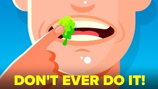 This Is Why YOU Should Never Ever Eat Your Boogers (Animation)!