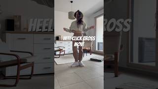 SHUFFLE TUTORIAL 🔥 heel click cross #dancetutorial