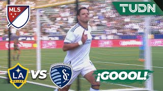 ¡CHICHARITO! Gol del LA Galaxy | LA Galaxy 1-0 Sporting KC | MLS | TUDN
