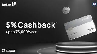 Unlock ₹6000 Cashback with Kotak 811 Super Savings Account | Benefits \u0026 Details Inside!