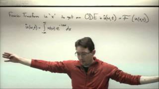 ME565 Lecture 19: Fourier Transform to Solve PDEs: 1D Heat Equation on Infinite Domain