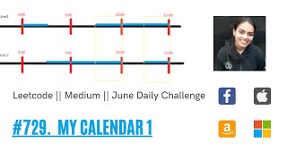 Leetcode 729. My Calendar I| Medium || Code + Explanation + Example