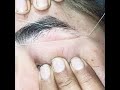 Perfect eyebrow shape with Thread | Moon's Beauty Parlour