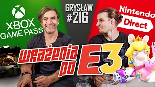 Grysław #216 - E3, Microsoft, Gamepass i Nintendo