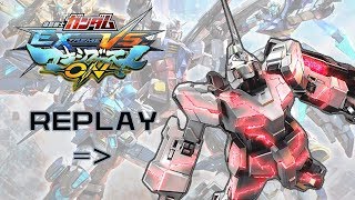 [REPLAY] EXVSMBON - Unicorn Gundam 32