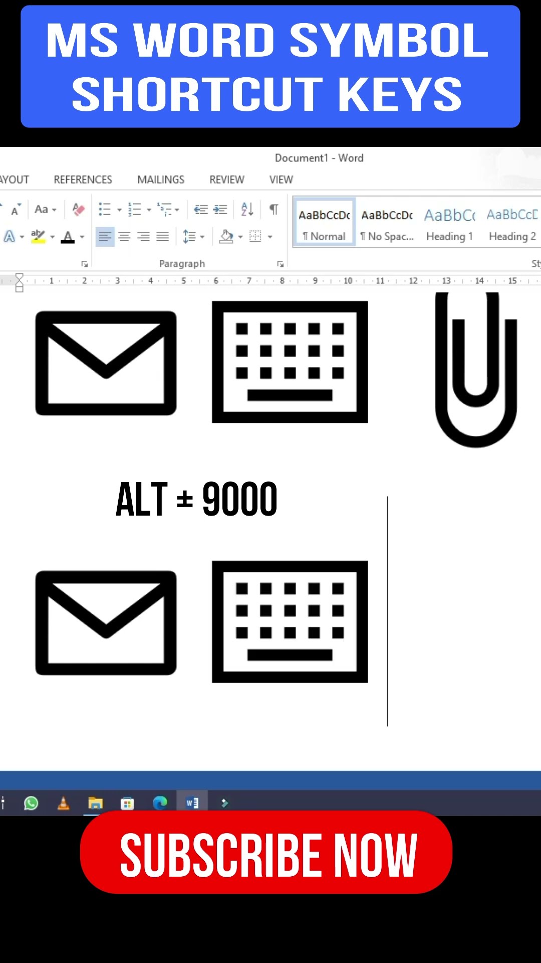 add awesome symbols in ms word #msword #msword2019 #shortsfeed2023 #ytshorts