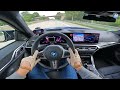 new bmw i4 m50 544hp 0 227 km h acceleration🏁 by automann in 4k