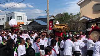 平成30年度 印南祭 山口八幡神社② (津井、濱、地方、野島、上野、楠井) 2018.10.3