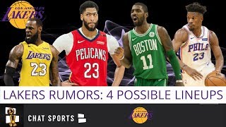 4 Possible Starting Lineups For The Lakers Next Season | LA Lakers Rumors & News