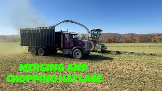 Harvesting 4th Cutting Hay - Haylage Harvest Part 4