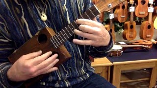 Ukulele Mania Demo; Antar Kamaka Cigar Box Replica Soprano #2308 @ Ukulele Mania, Tokyo