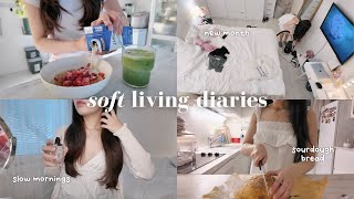 Introvert diaries 💌 discovering new hobbies, first sourdough bread 🍞 morning \u0026 night routine, wieiaw