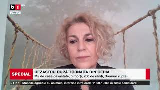 Dezastru dupa tornada din Cehia Special B1 Nadia Ciurlin