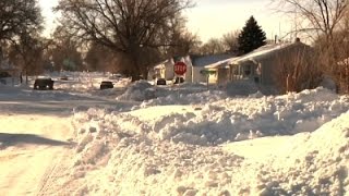 Raw: Residents Dig Out of North Dakota Snow