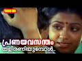 പ്രണയവസന്തം തളിരണിയുമ്പോൾ | Njan Ekananu | Malayalam Film Song | Poornima Jayaram