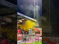 Tifo Vitesse Arnhem in Emmen | Eredivisie #vitesse#arnhem#vitessearnhem#emmen#pyro#ultras