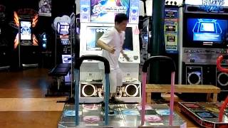 【DDR回転プレイ】 Dance Dance Revolution　（DP EDIT）