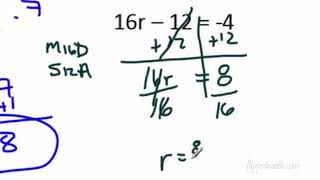 A1 3.2 2-Step Equations flippedmath.com