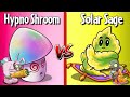 HYPNO SHROOM vs SOLAR SAGE - Who Will Win? - PvZ 2 Plant Vs Plant