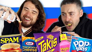 Russians Try American Snacks for the first time! 🇷🇺🇺🇸
