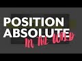 Using CSS Position Absolute: some practical examples