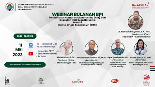 Pendaftaran NIB BUMDesa dan BUM Desa Bersama Melalui OSS | Webinar Bulanan BPI