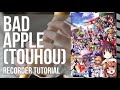 How to play Bad Apple (Touhou) by nomico on Recorder (Tutorial)