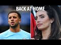 Kyle Walker moves back in with wife Annie Kilner after fathering second child with ex