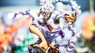 Unboxing MegaHouse P.O.P WA-MAXIMUM One Piece Gear 5 Monkey D Luffy Nika