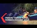 Perahu Tabrak Kapal Penumpang, Korban Berusia 50 Tahun Meninggal Terseret Arus Sungai