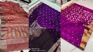 chanderi saree pure silk handloom order now 6262214243 #saree #clothing #woman #fashion #short#video